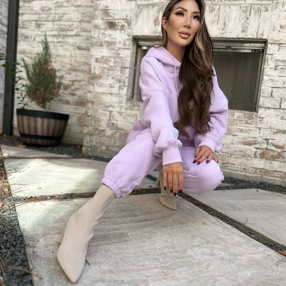Rair Burd Lavender Hoodie and Joggers Set